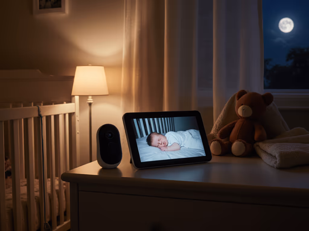 See Clearly Without Red Glow: Baby Monitor Night Vision Tested